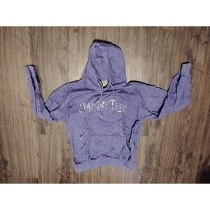 Country Tuff hoodie juniors size medium purple pockets sweatshirt pullover